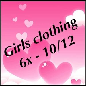 Girls Clothing sizes 6x - 12 💜= 5 for $25!